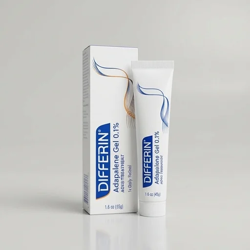 Differin Adapalene Gel 0.1% Acne Treatment (view 2)