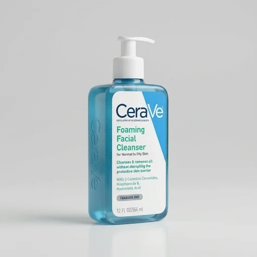 CeraVe Foaming Facial Cleanser (view 2)
